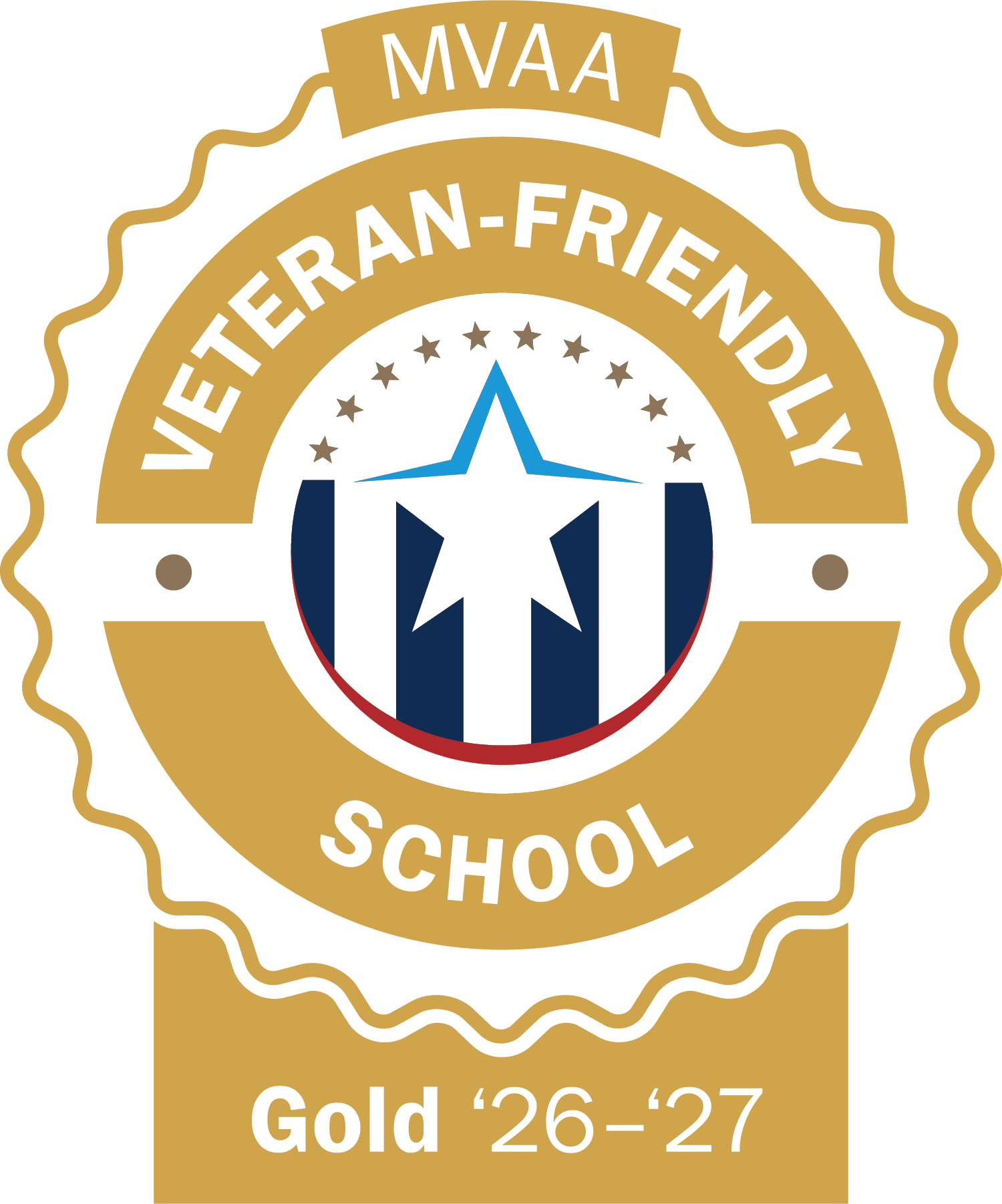The MVAA Gold Ribbon for 2026-2027