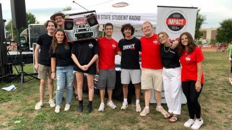 Students Posing Table
